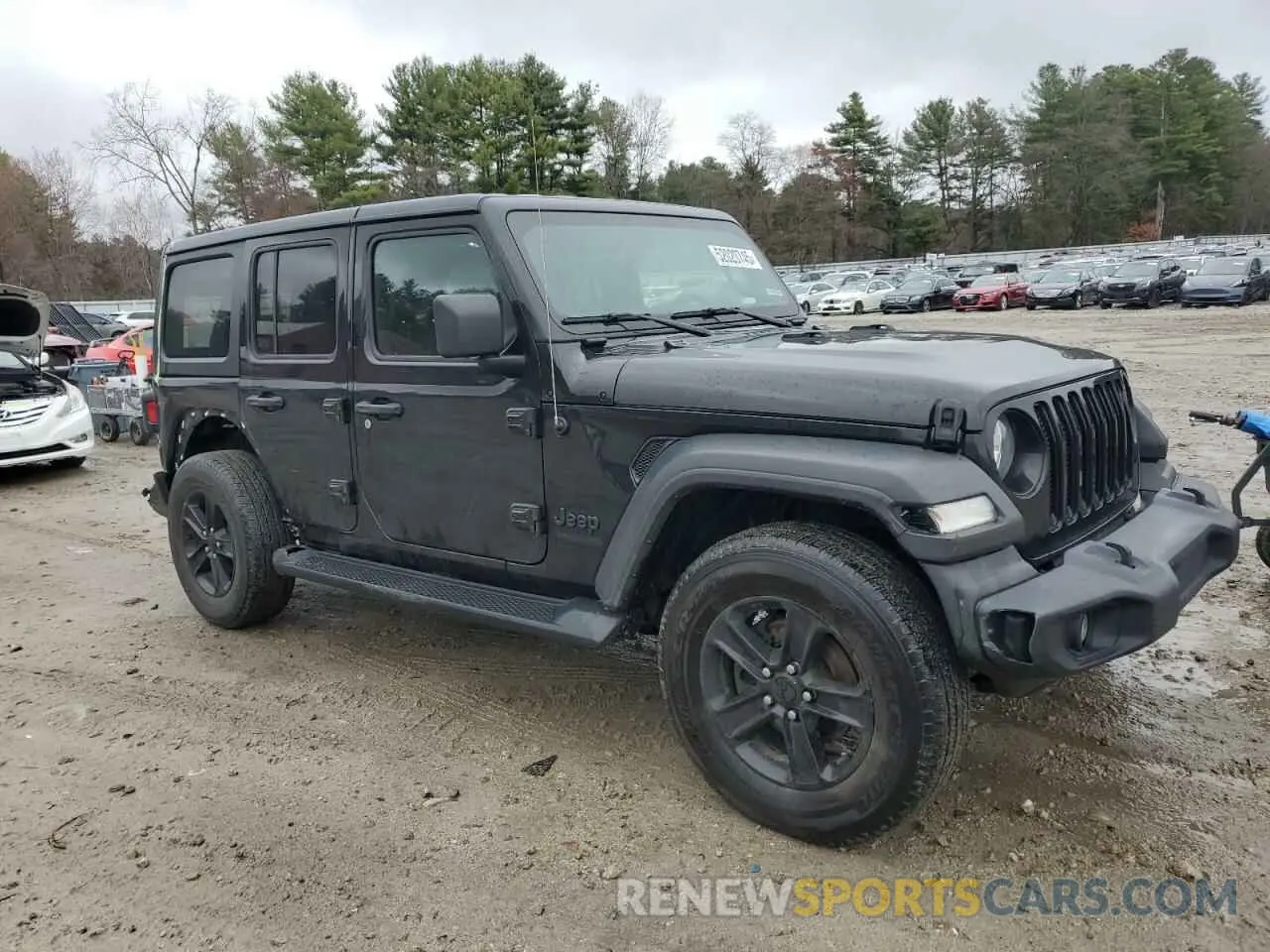 4 Фотография поврежденного автомобиля 1C4HJXDN2MW796669 JEEP WRANGLER 2021