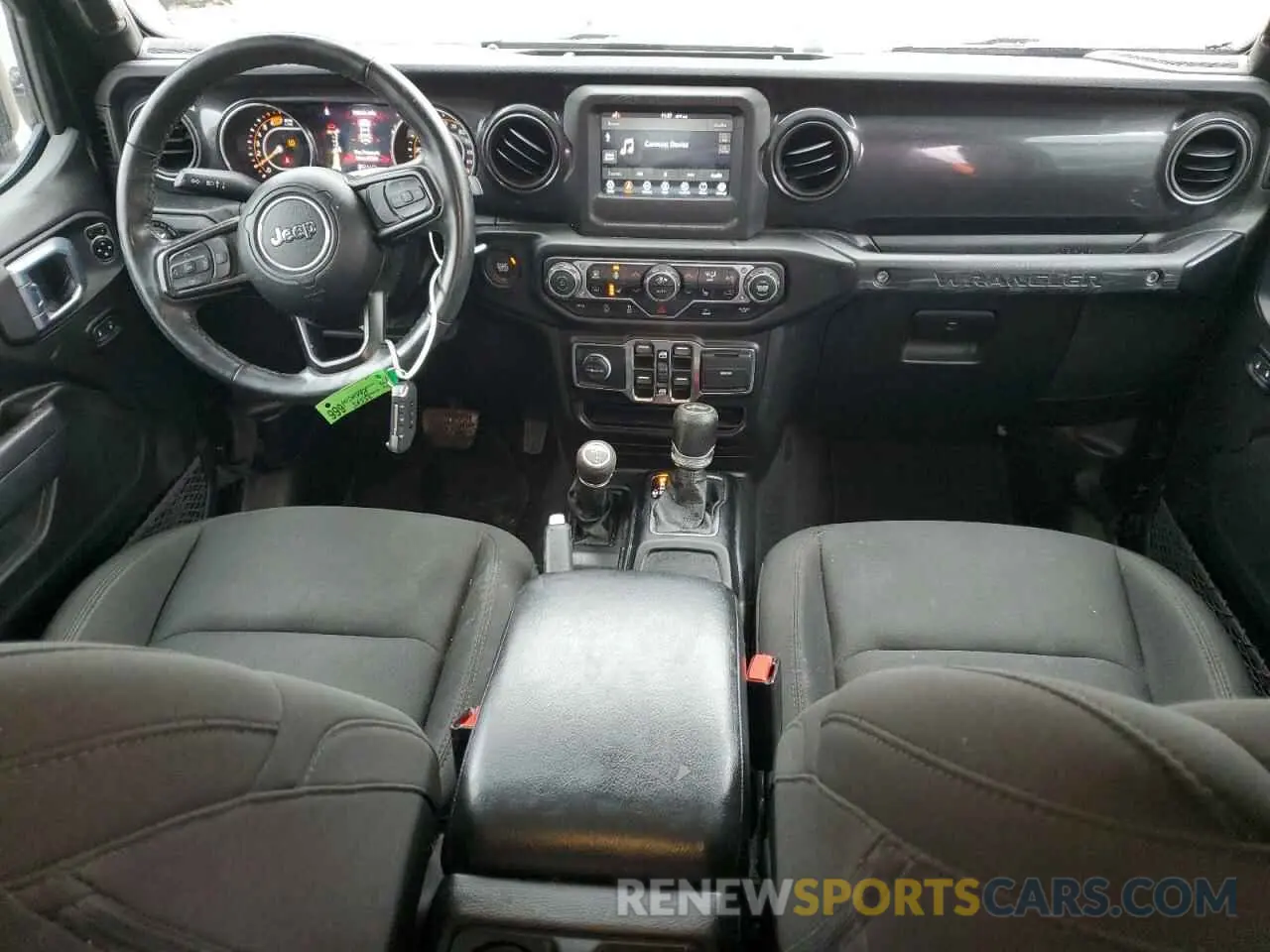 8 Фотография поврежденного автомобиля 1C4HJXDN2MW796669 JEEP WRANGLER 2021
