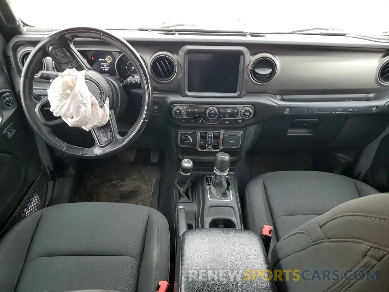 8 Photograph of a damaged car 1C4HJXDN3MW570110 JEEP WRANGLER 2021