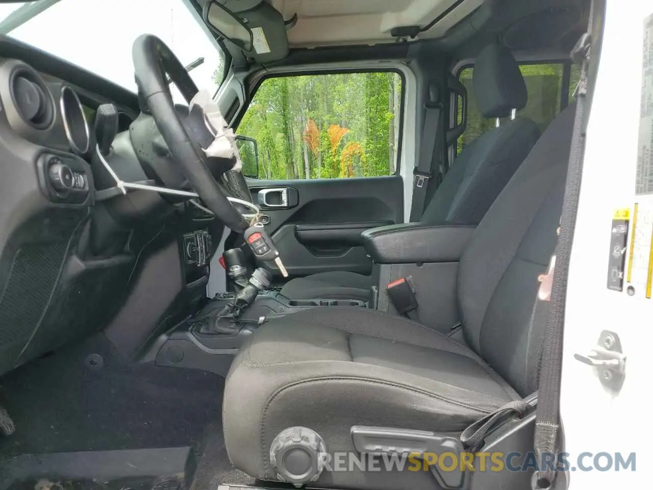 7 Photograph of a damaged car 1C4HJXDN3MW731183 JEEP WRANGLER 2021