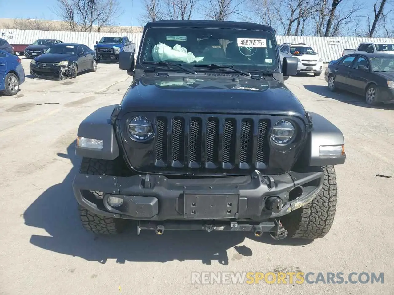 5 Photograph of a damaged car 1C4HJXDN3MW741406 JEEP WRANGLER 2021
