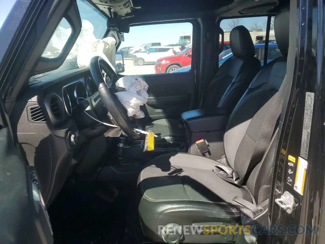 7 Photograph of a damaged car 1C4HJXDN3MW741406 JEEP WRANGLER 2021