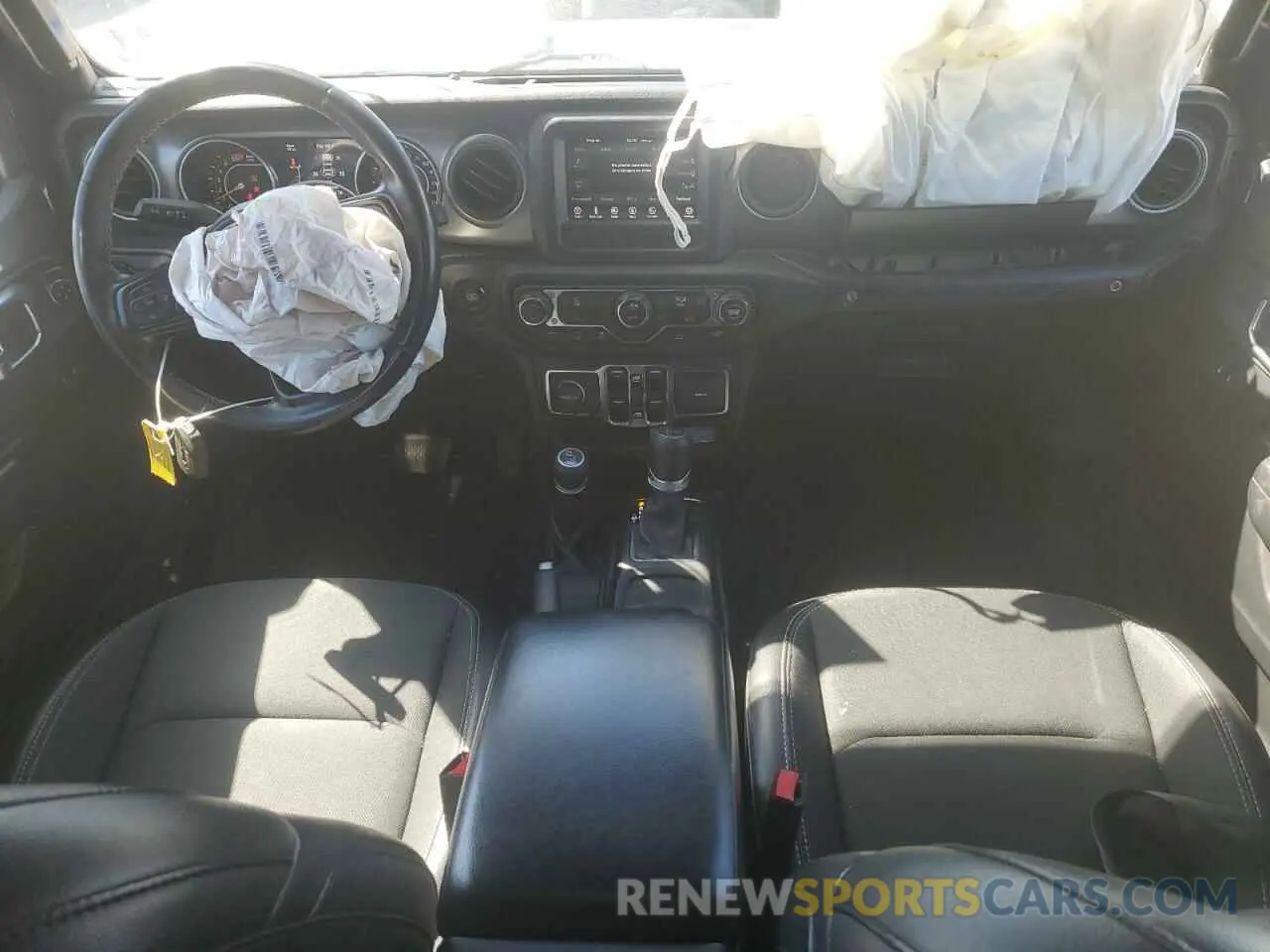8 Photograph of a damaged car 1C4HJXDN3MW741406 JEEP WRANGLER 2021