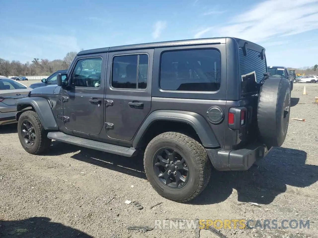 2 Photograph of a damaged car 1C4HJXDN3MW817464 JEEP WRANGLER 2021