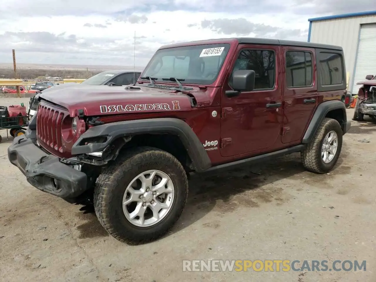 1 Фотография поврежденного автомобиля 1C4HJXDN4MW594626 JEEP WRANGLER 2021