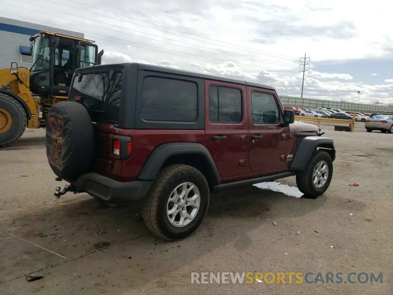 3 Фотография поврежденного автомобиля 1C4HJXDN4MW594626 JEEP WRANGLER 2021