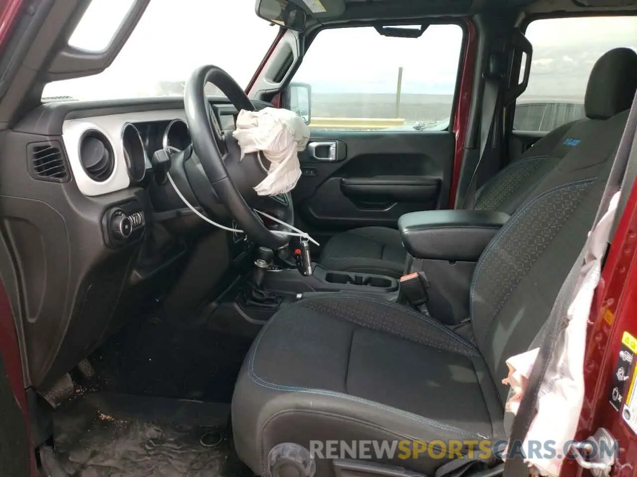 7 Фотография поврежденного автомобиля 1C4HJXDN4MW594626 JEEP WRANGLER 2021