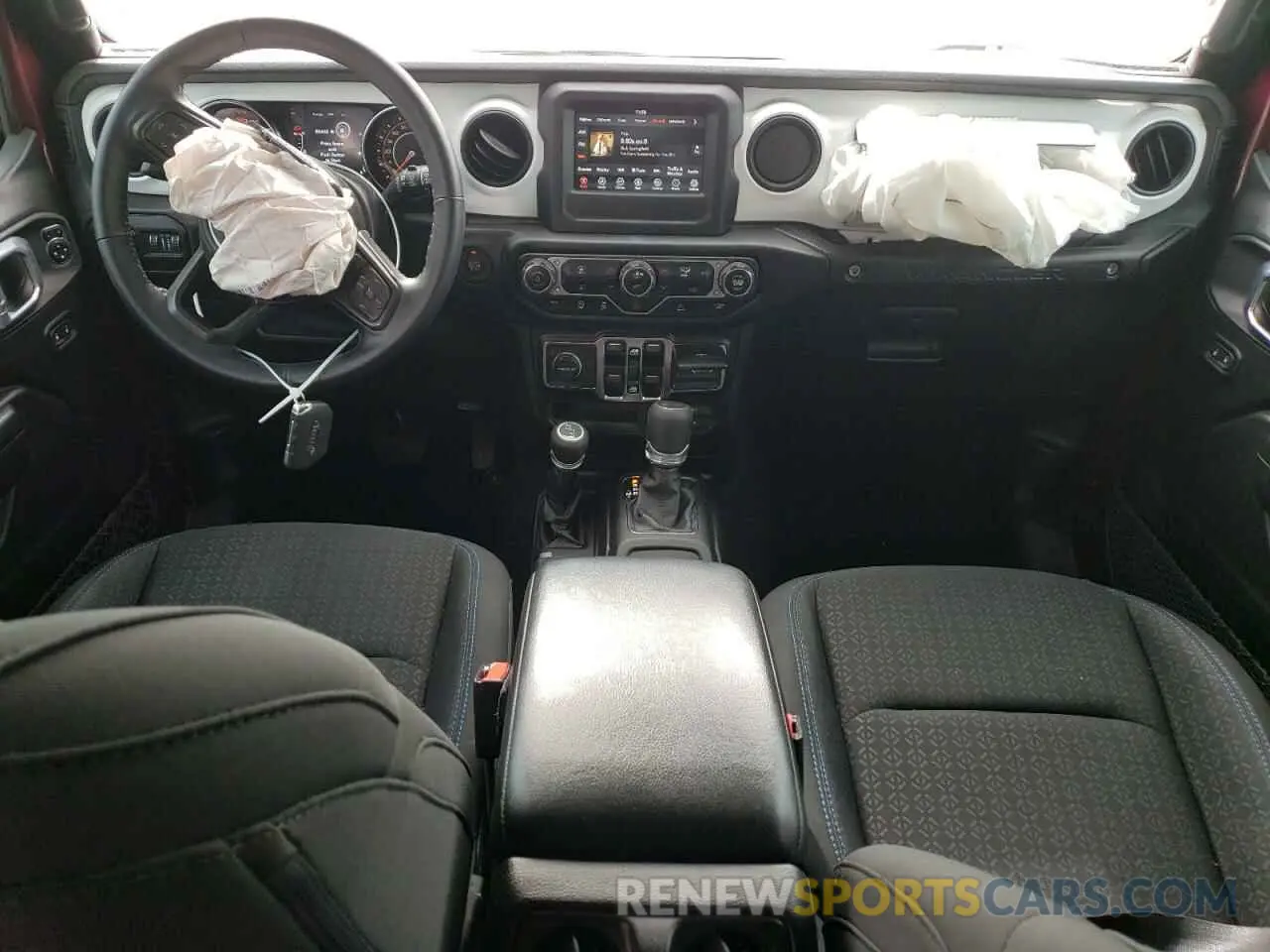 8 Фотография поврежденного автомобиля 1C4HJXDN4MW594626 JEEP WRANGLER 2021