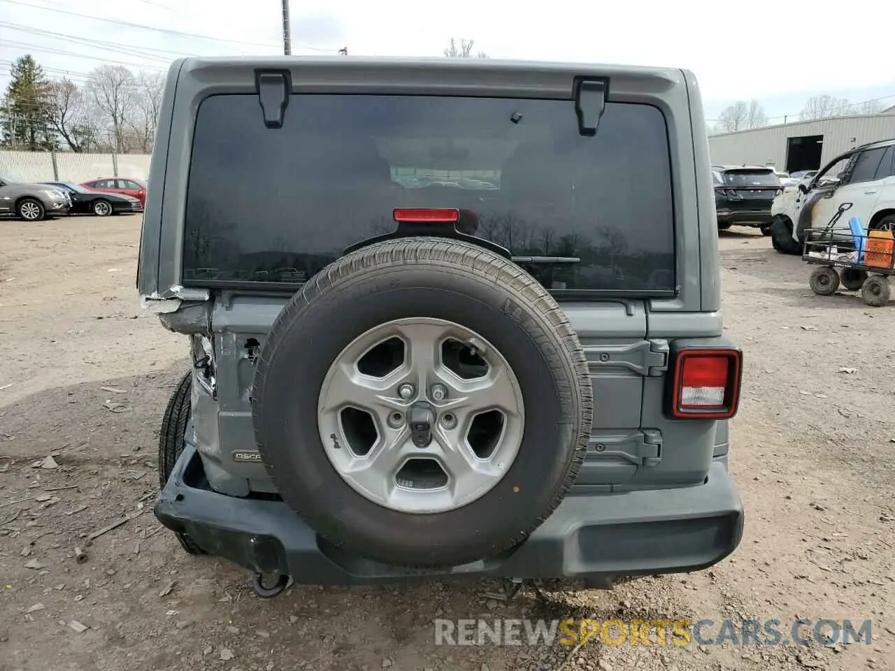 6 Фотография поврежденного автомобиля 1C4HJXDN4MW672340 JEEP WRANGLER 2021