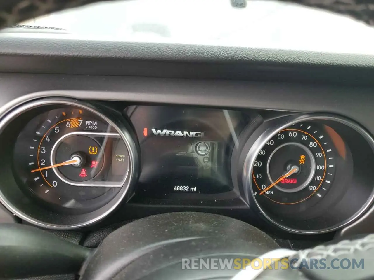 9 Фотография поврежденного автомобиля 1C4HJXDN4MW672340 JEEP WRANGLER 2021