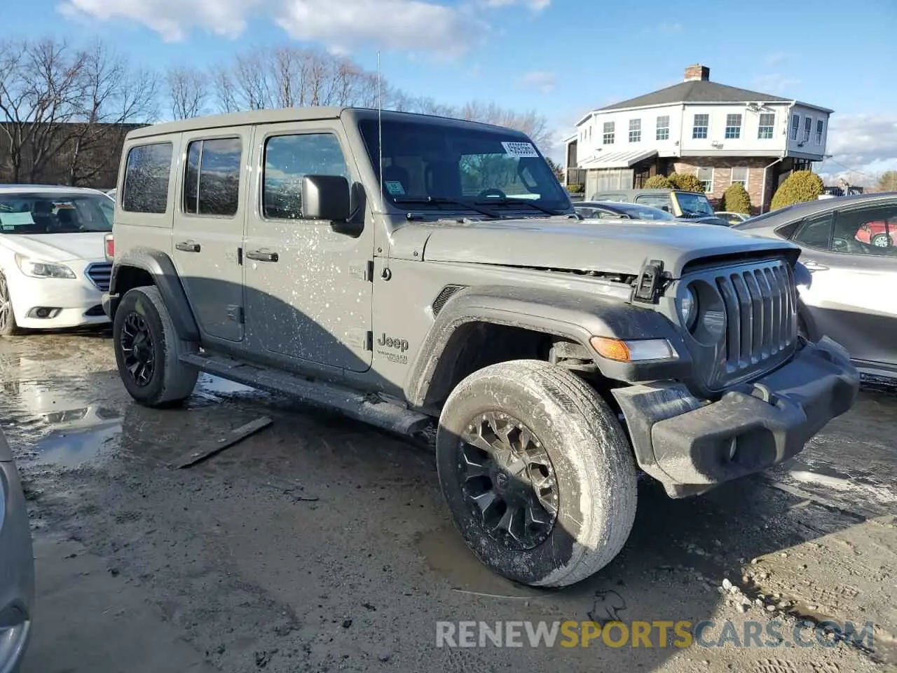 4 Фотография поврежденного автомобиля 1C4HJXDN4MW847816 JEEP WRANGLER 2021