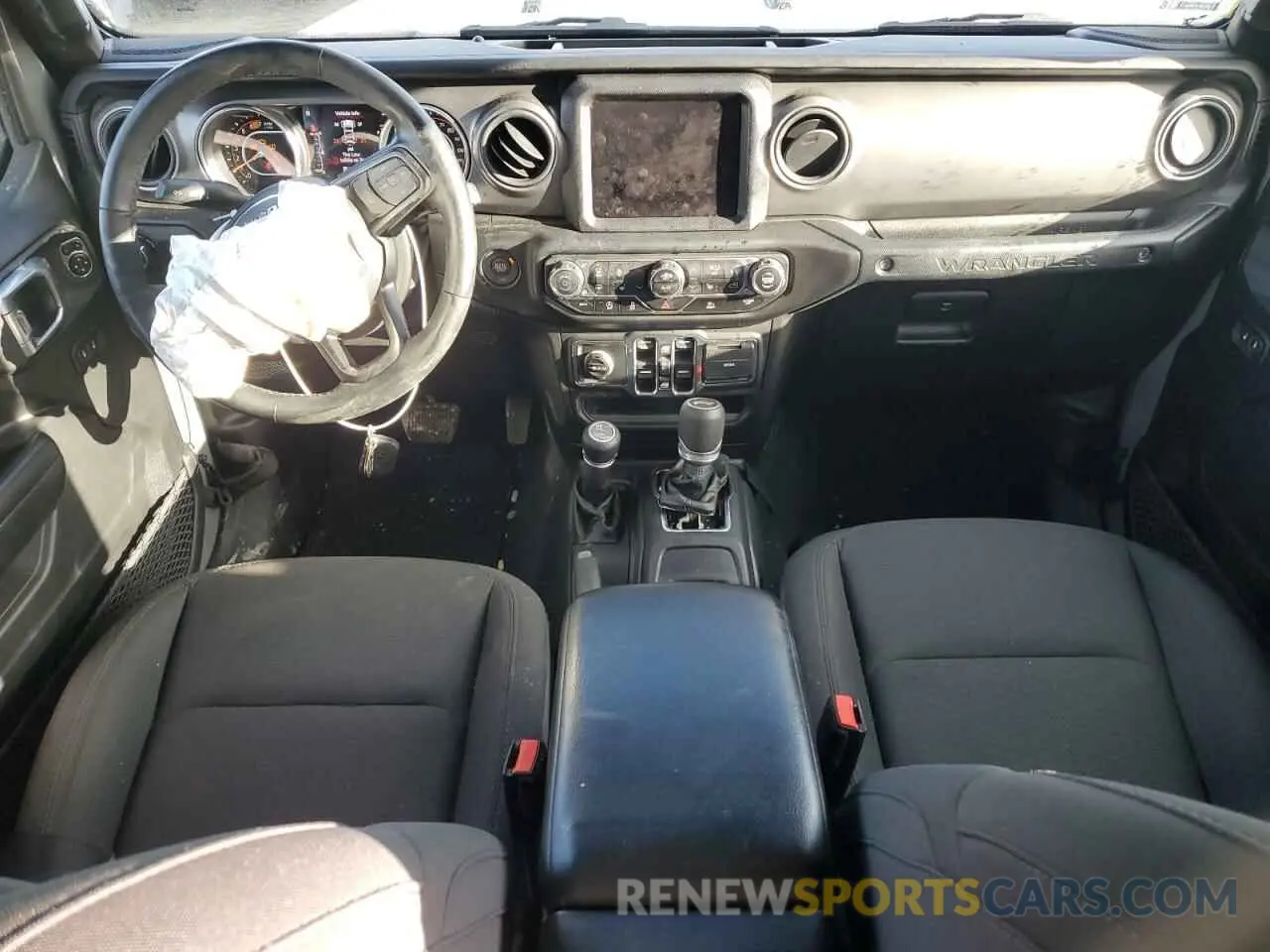 8 Фотография поврежденного автомобиля 1C4HJXDN4MW847816 JEEP WRANGLER 2021