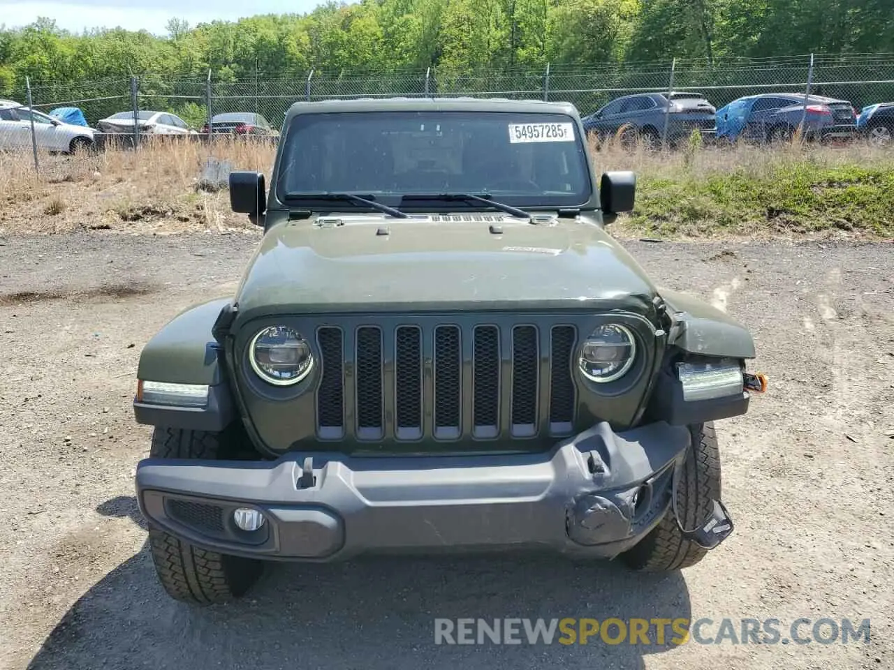 5 Photograph of a damaged car 1C4HJXDN5MW549694 JEEP WRANGLER 2021