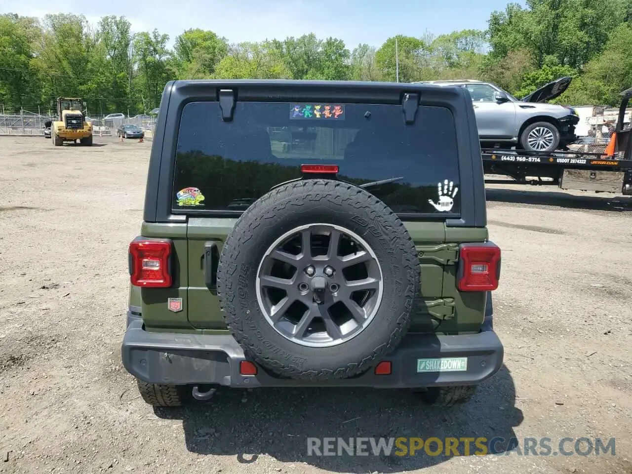 6 Photograph of a damaged car 1C4HJXDN5MW549694 JEEP WRANGLER 2021