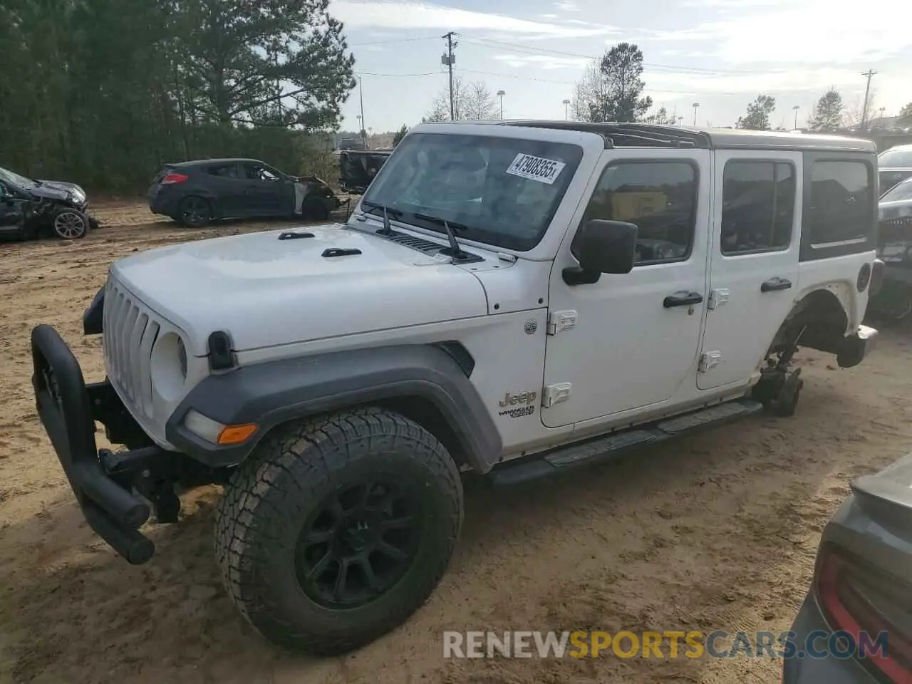 1 Фотография поврежденного автомобиля 1C4HJXDN5MW592660 JEEP WRANGLER 2021