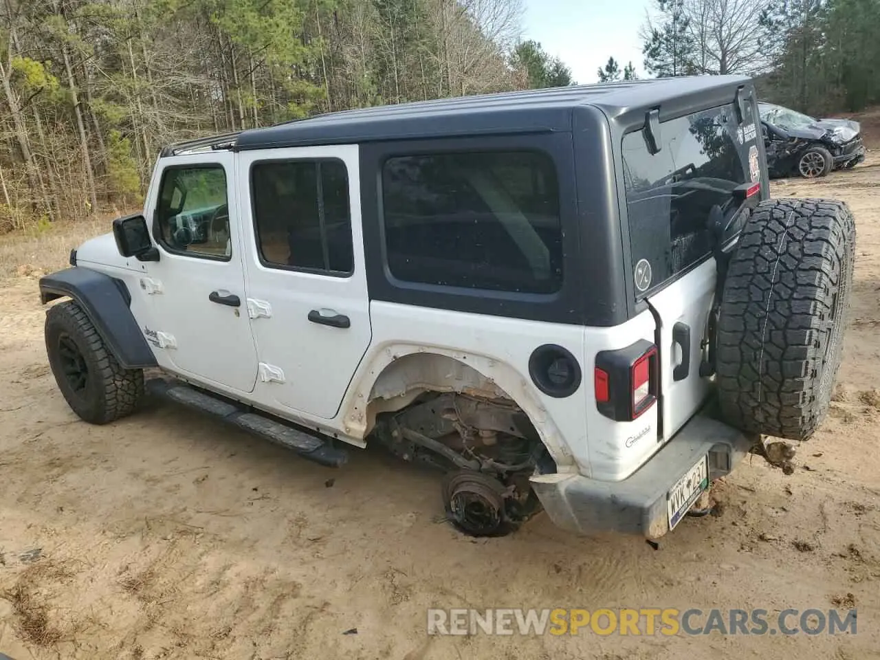 2 Фотография поврежденного автомобиля 1C4HJXDN5MW592660 JEEP WRANGLER 2021