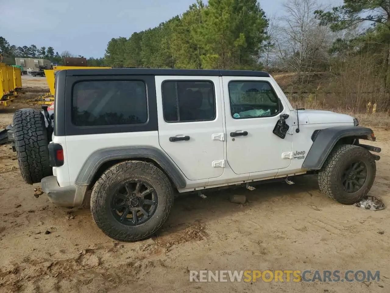 3 Фотография поврежденного автомобиля 1C4HJXDN5MW592660 JEEP WRANGLER 2021