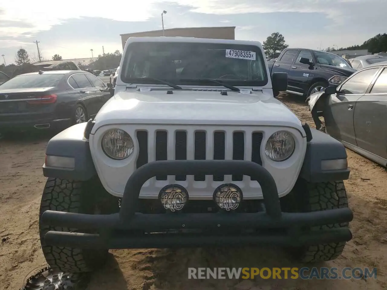 5 Фотография поврежденного автомобиля 1C4HJXDN5MW592660 JEEP WRANGLER 2021