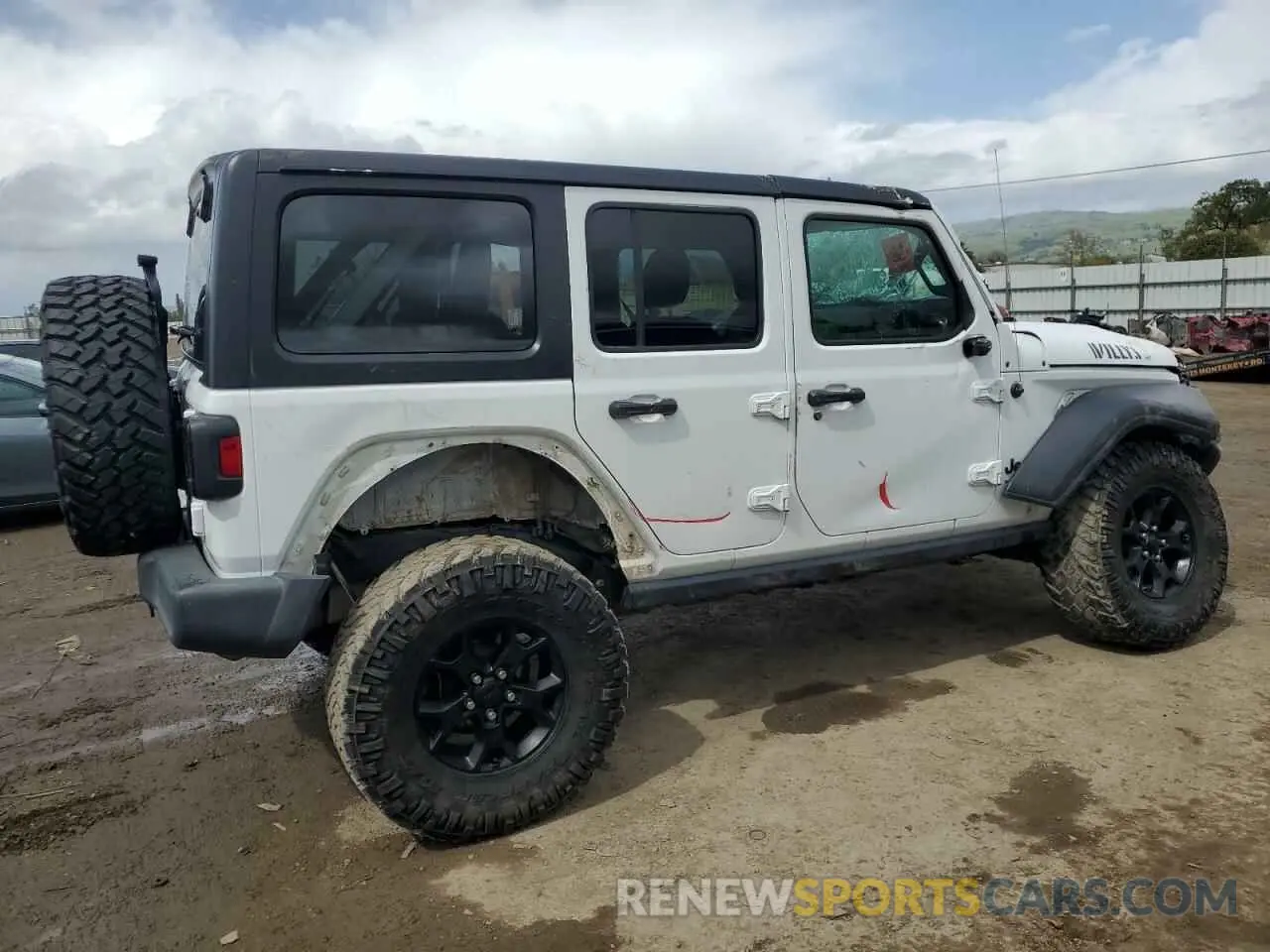 3 Фотография поврежденного автомобиля 1C4HJXDN5MW630551 JEEP WRANGLER 2021