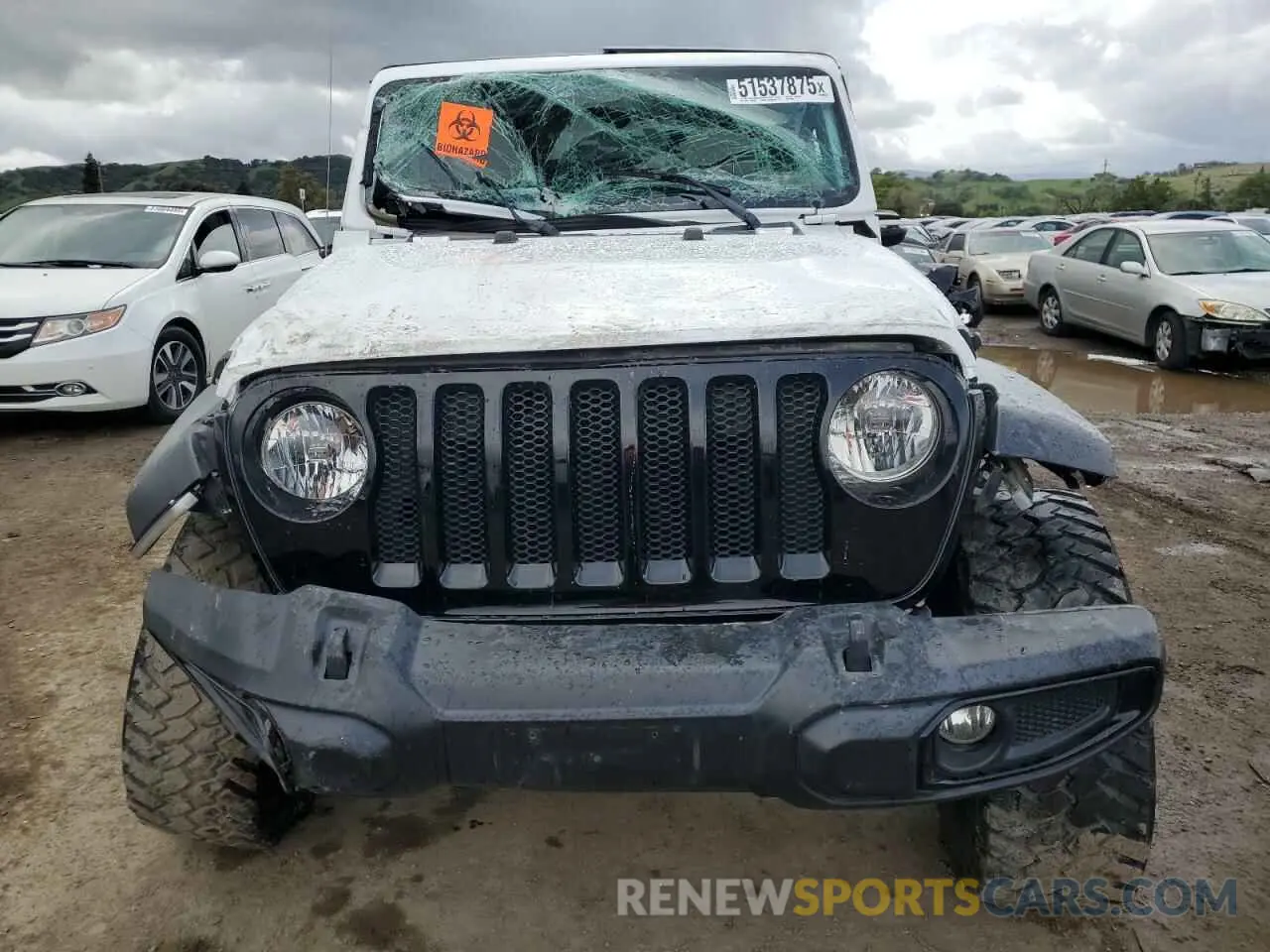 5 Фотография поврежденного автомобиля 1C4HJXDN5MW630551 JEEP WRANGLER 2021