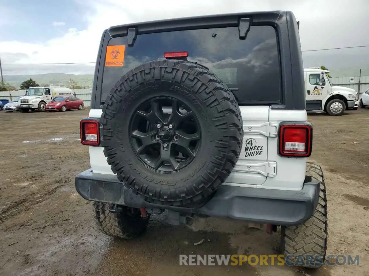 6 Фотография поврежденного автомобиля 1C4HJXDN5MW630551 JEEP WRANGLER 2021