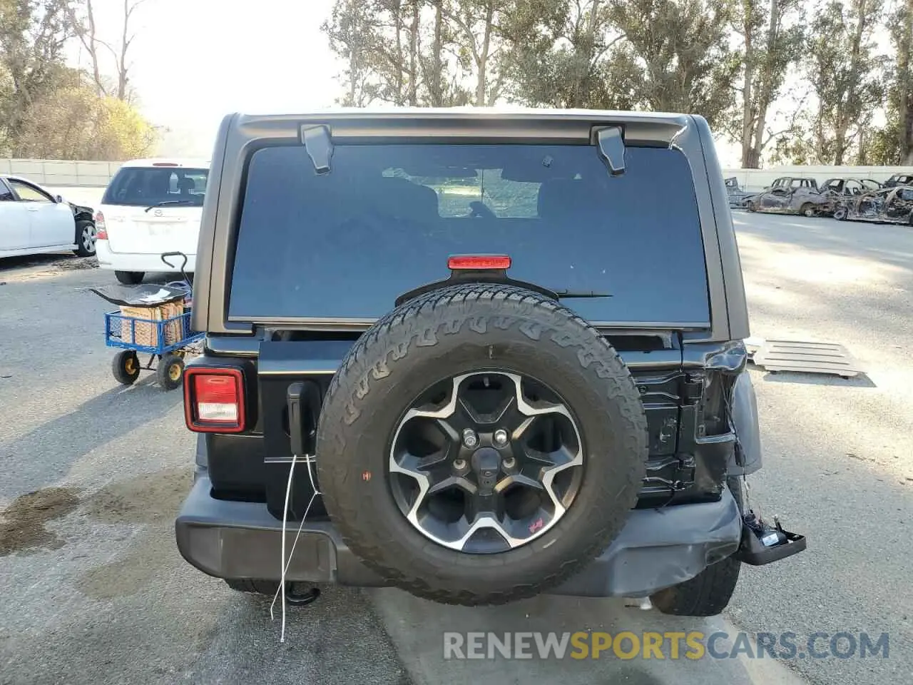 6 Фотография поврежденного автомобиля 1C4HJXDN5MW715082 JEEP WRANGLER 2021