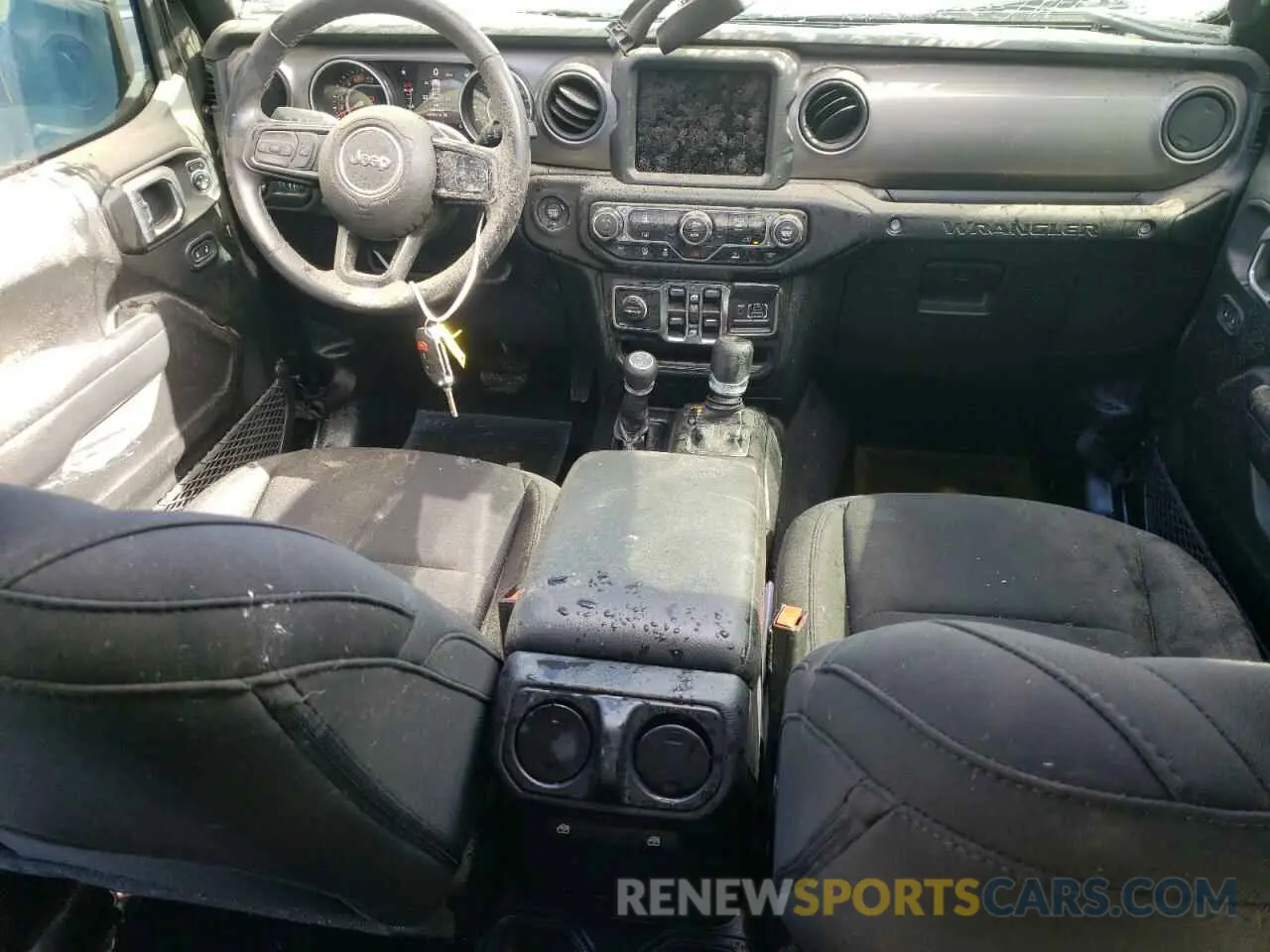 8 Фотография поврежденного автомобиля 1C4HJXDN5MW715082 JEEP WRANGLER 2021