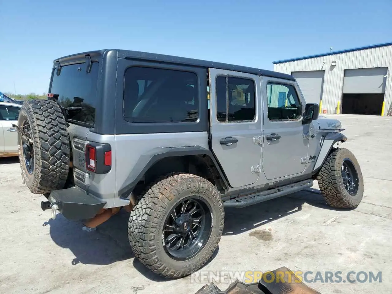 3 Photograph of a damaged car 1C4HJXDN6MW590786 JEEP WRANGLER 2021