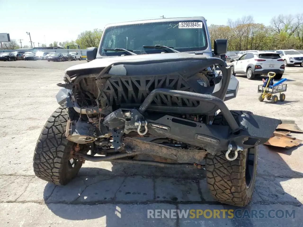 5 Photograph of a damaged car 1C4HJXDN6MW590786 JEEP WRANGLER 2021