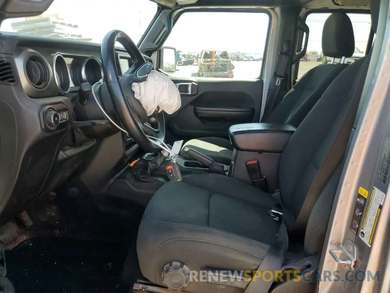 7 Photograph of a damaged car 1C4HJXDN6MW590786 JEEP WRANGLER 2021