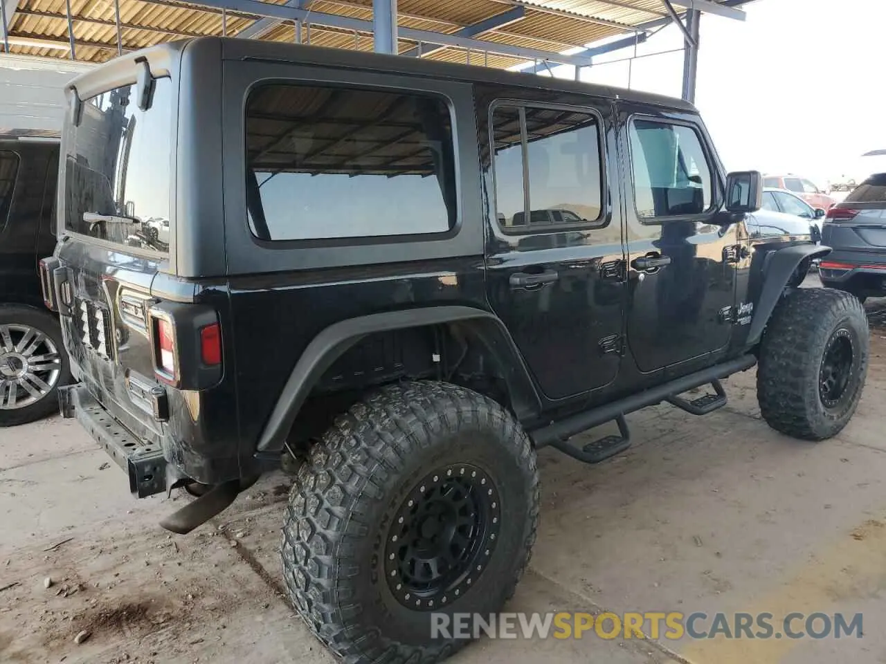 3 Фотография поврежденного автомобиля 1C4HJXDN8MW630723 JEEP WRANGLER 2021
