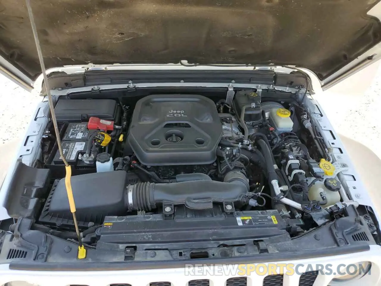 11 Photograph of a damaged car 1C4HJXDN8MW630768 JEEP WRANGLER 2021
