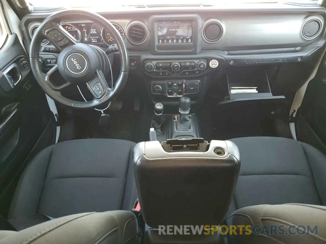 8 Photograph of a damaged car 1C4HJXDN8MW630768 JEEP WRANGLER 2021