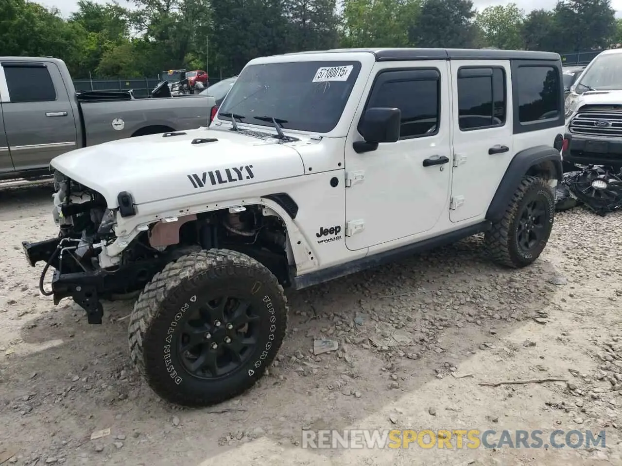 1 Фотография поврежденного автомобиля 1C4HJXDN8MW678979 JEEP WRANGLER 2021