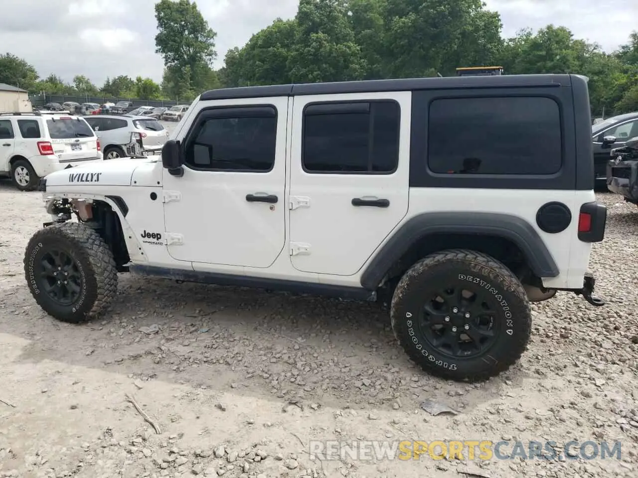 2 Фотография поврежденного автомобиля 1C4HJXDN8MW678979 JEEP WRANGLER 2021