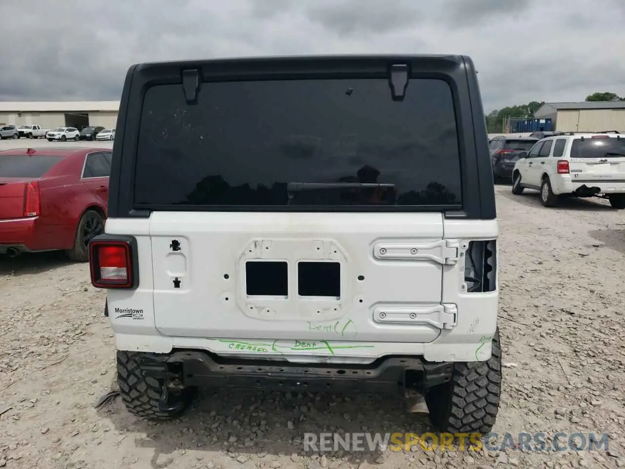 6 Фотография поврежденного автомобиля 1C4HJXDN8MW678979 JEEP WRANGLER 2021