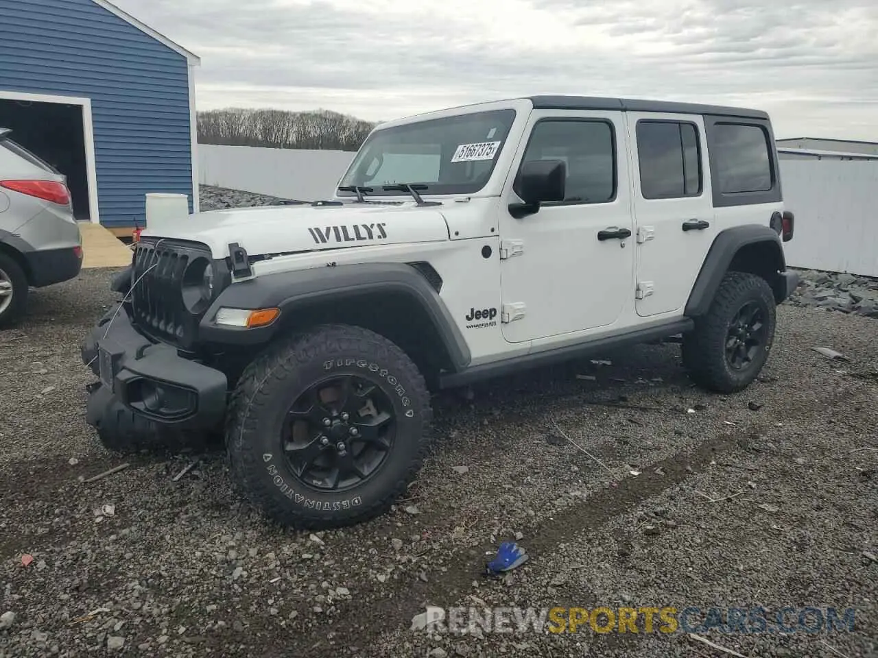 1 Фотография поврежденного автомобиля 1C4HJXDN9MW509795 JEEP WRANGLER 2021