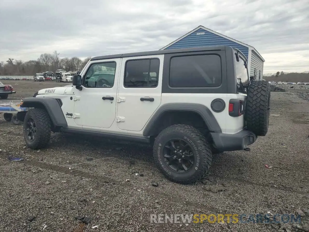 2 Фотография поврежденного автомобиля 1C4HJXDN9MW509795 JEEP WRANGLER 2021