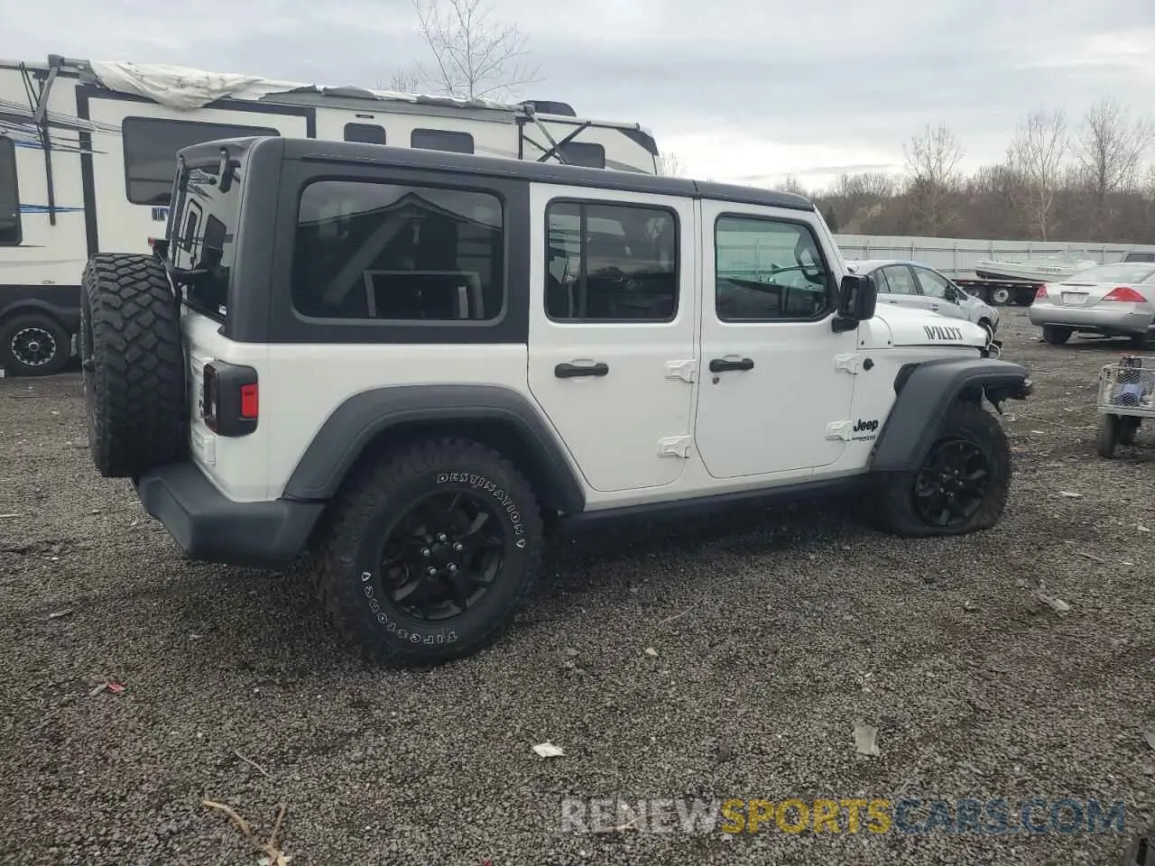 3 Фотография поврежденного автомобиля 1C4HJXDN9MW509795 JEEP WRANGLER 2021
