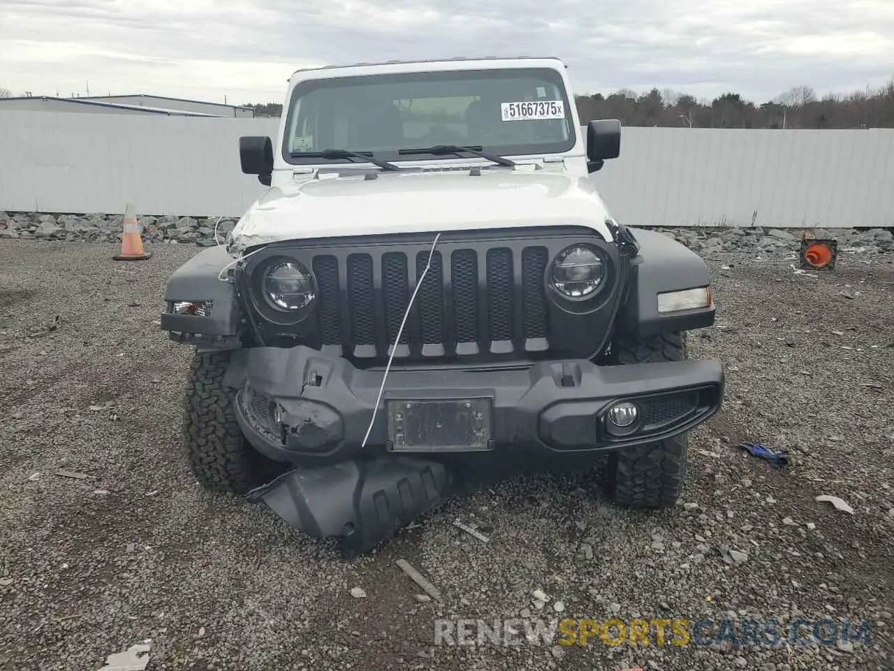5 Фотография поврежденного автомобиля 1C4HJXDN9MW509795 JEEP WRANGLER 2021
