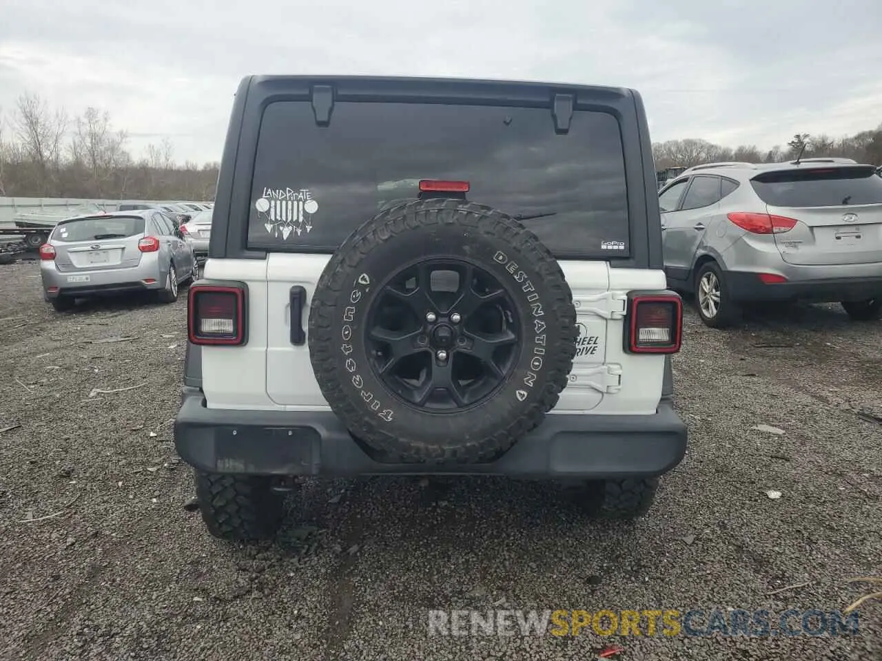 6 Фотография поврежденного автомобиля 1C4HJXDN9MW509795 JEEP WRANGLER 2021