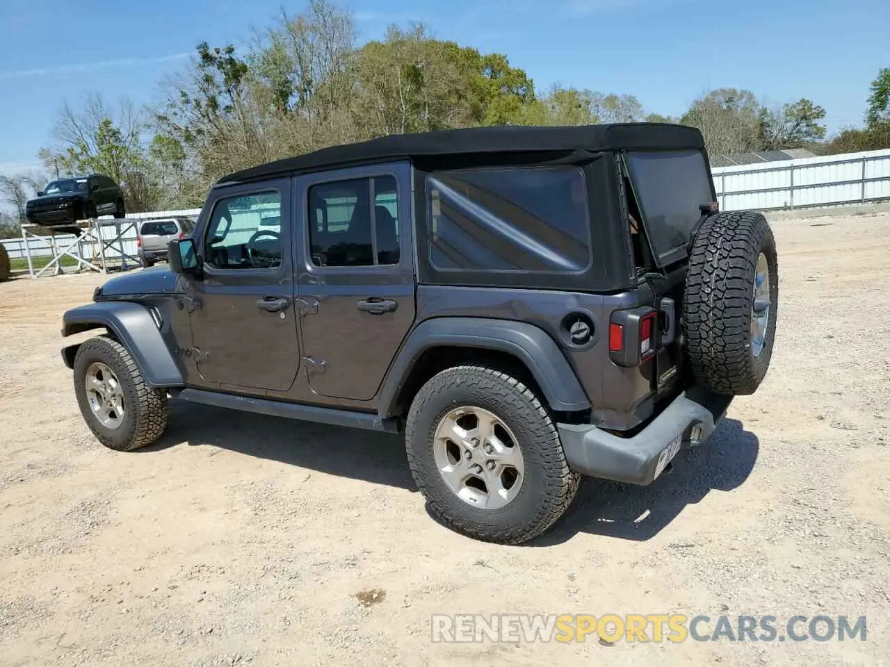 2 Photograph of a damaged car 1C4HJXDN9MW665660 JEEP WRANGLER 2021