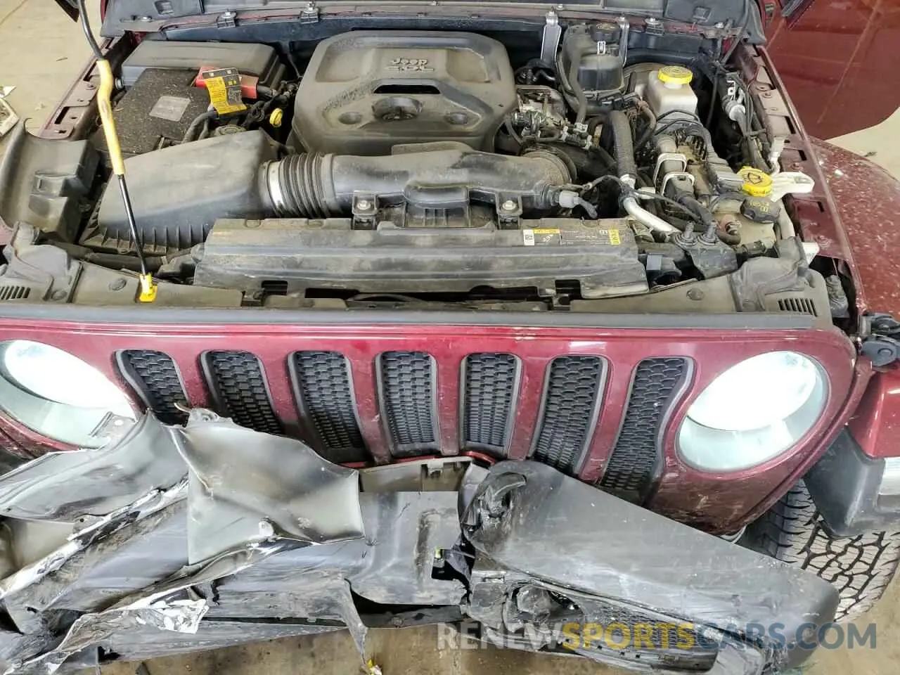 12 Photograph of a damaged car 1C4HJXDN9MW680787 JEEP WRANGLER 2021