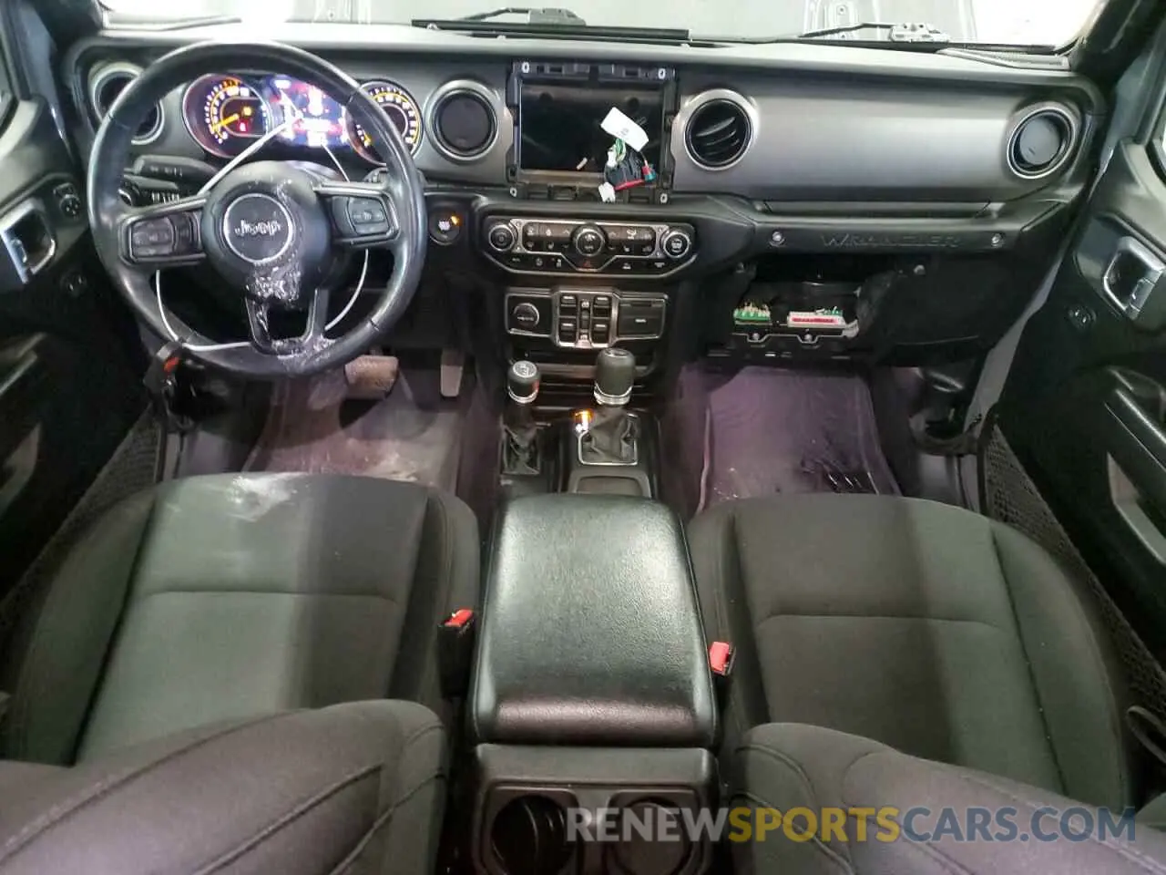 8 Photograph of a damaged car 1C4HJXDNXMW648849 JEEP WRANGLER 2021