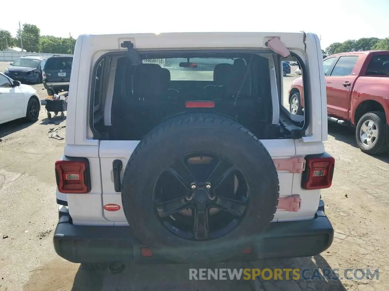 6 Фотография поврежденного автомобиля 1C4HJXEG0MW564409 JEEP WRANGLER 2021