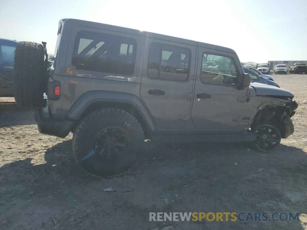 3 Фотография поврежденного автомобиля 1C4HJXEG0MW632630 JEEP WRANGLER 2021