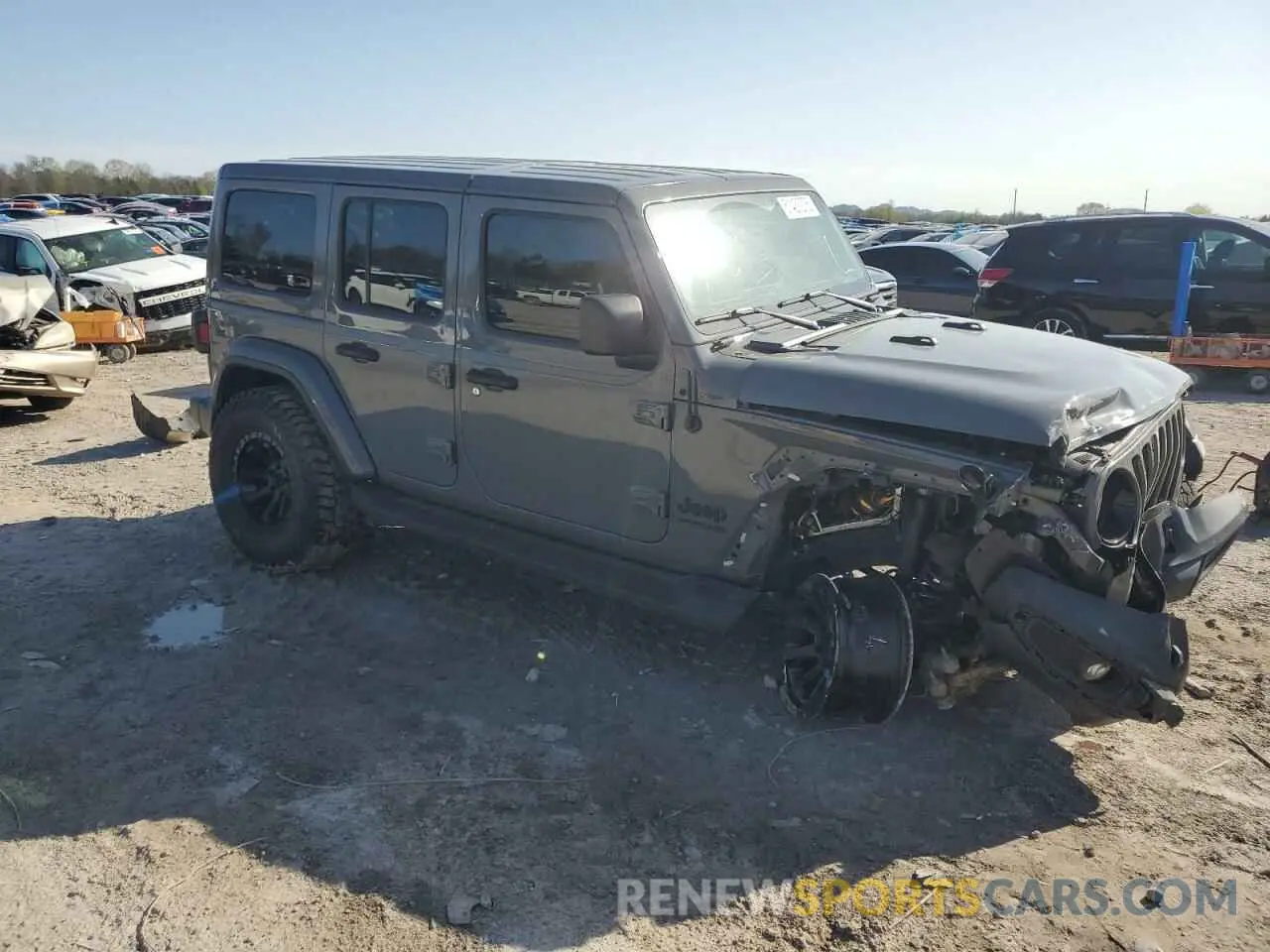 4 Фотография поврежденного автомобиля 1C4HJXEG0MW632630 JEEP WRANGLER 2021