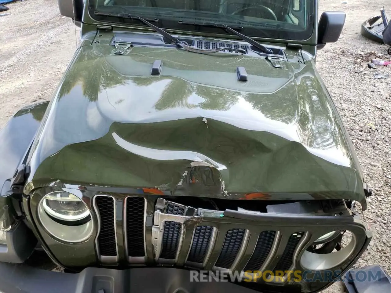 11 Photograph of a damaged car 1C4HJXEG0MW768062 JEEP WRANGLER 2021