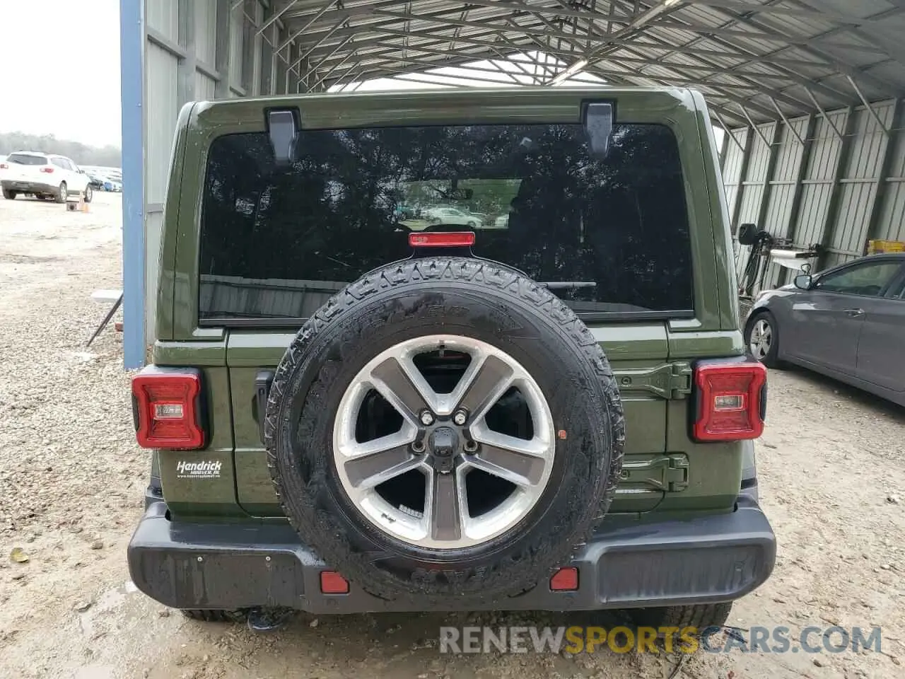 6 Photograph of a damaged car 1C4HJXEG0MW768062 JEEP WRANGLER 2021