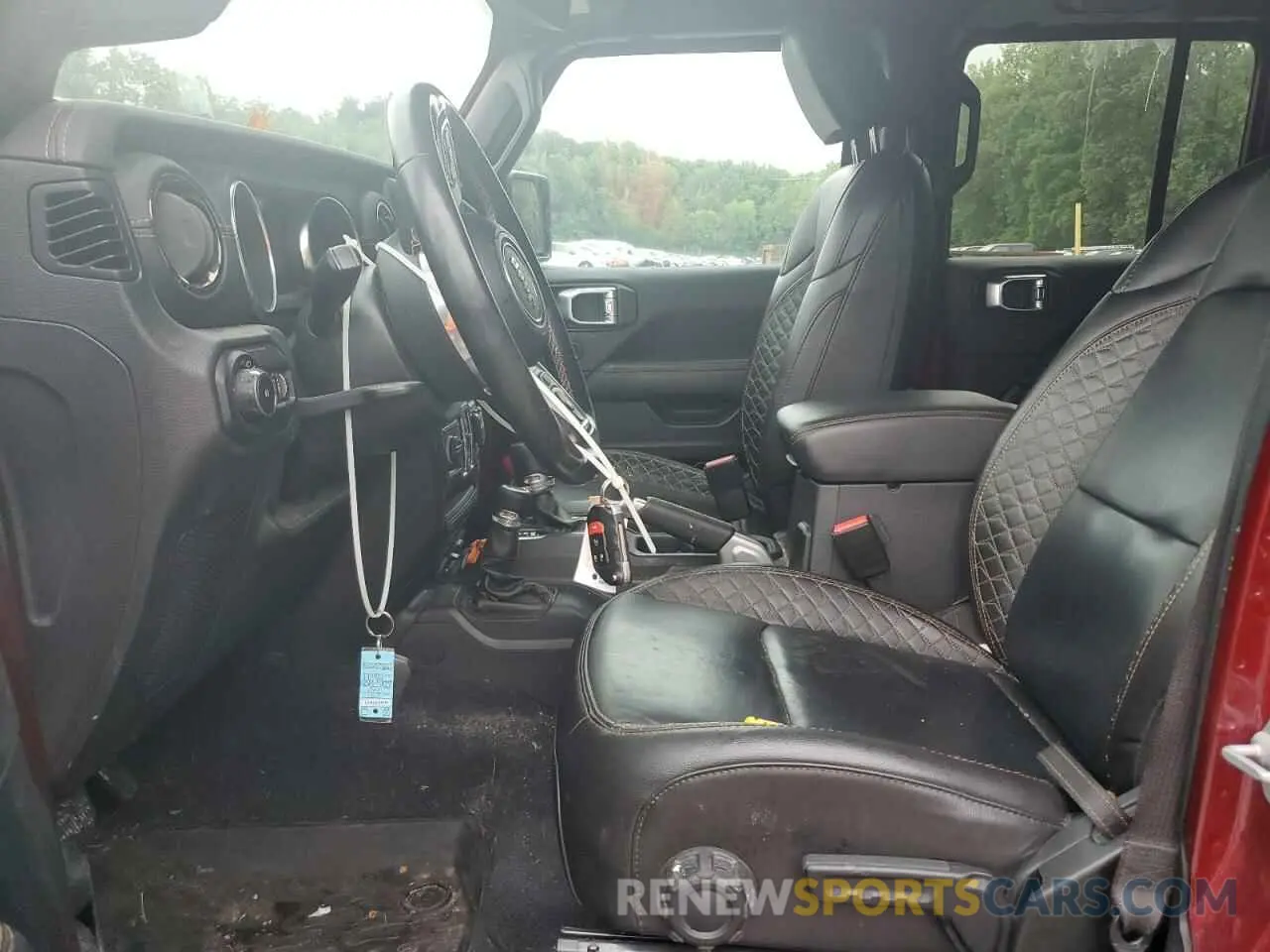 7 Photograph of a damaged car 1C4HJXEG6MW620675 JEEP WRANGLER 2021